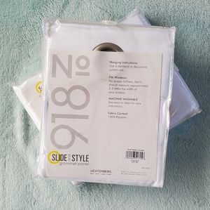 💫 No. 918 - Set of 2 Slide and Style Grommet Panels